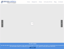 Tablet Screenshot of eficaciajuridica.com